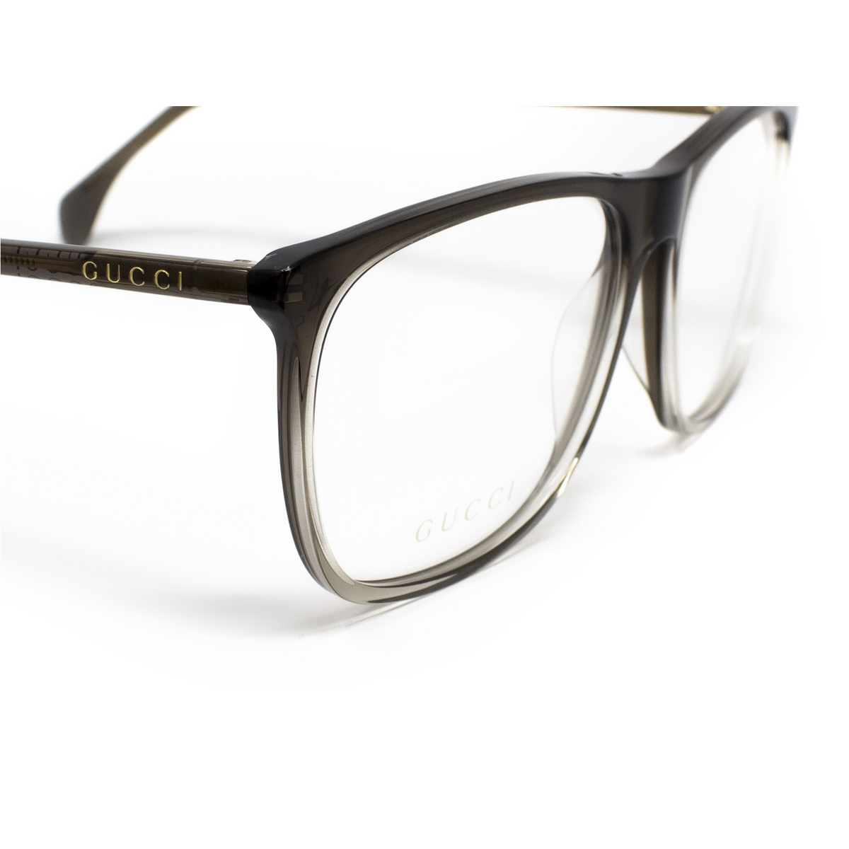 Gucci GG0554O Eyeglasses 008 Grey - product thumbnail 3/4