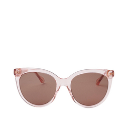 Gucci® Butterfly Sunglasses: GG0565S color 004 Transparent Pink 