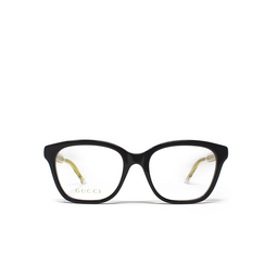 Gucci® Square Eyeglasses: GG0566O color Black 001.