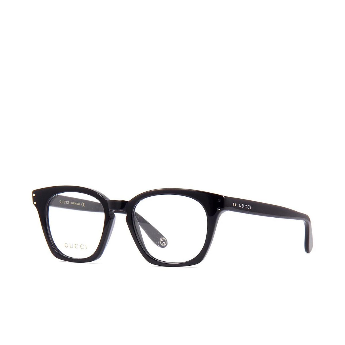Gucci® Square Eyeglasses: GG0572O color Black 006 - 2/2.