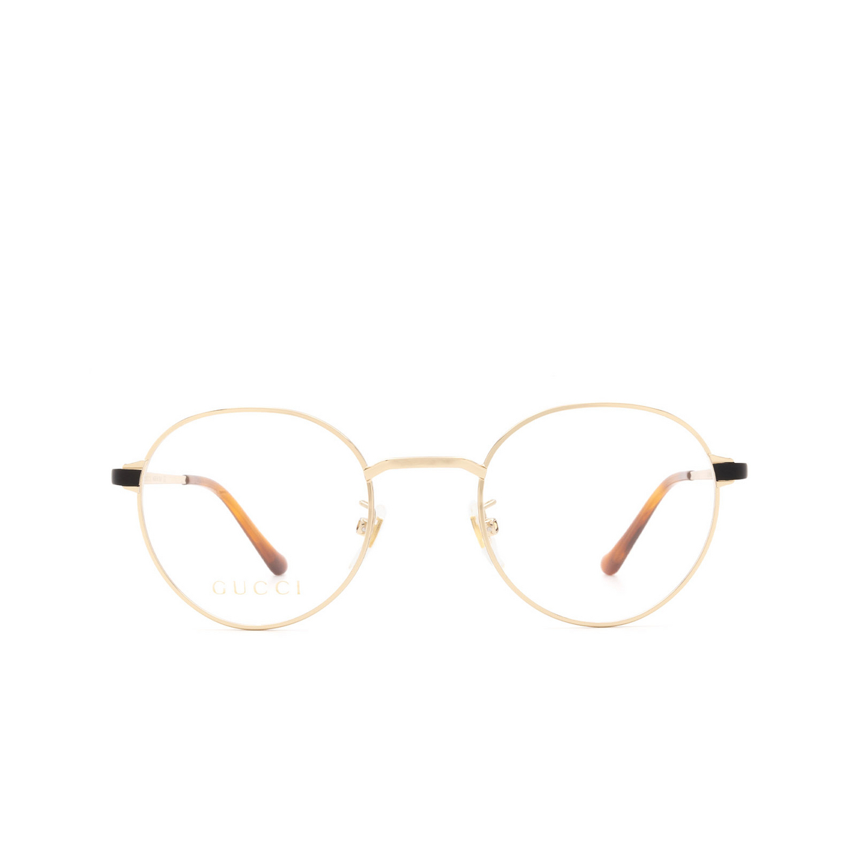 Occhiali da vista Gucci GG0581O 001 Gold - anteprima prodotto 1/4