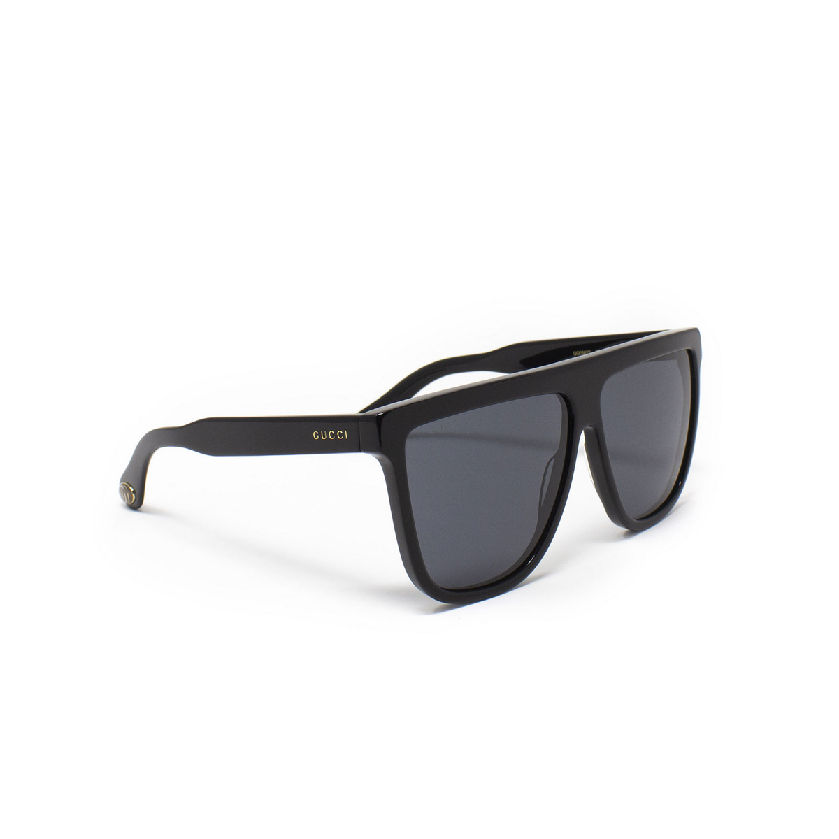 Gucci® Square Sunglasses: GG0582S color 001 Black - 2/3