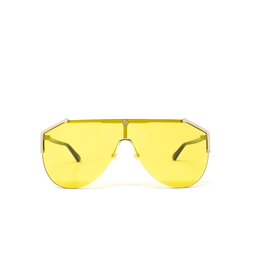 Gucci® Mask Sunglasses: GG0584S color 004 Gold 