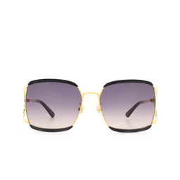 Gucci® Square Sunglasses: GG0593SK color Black 001.