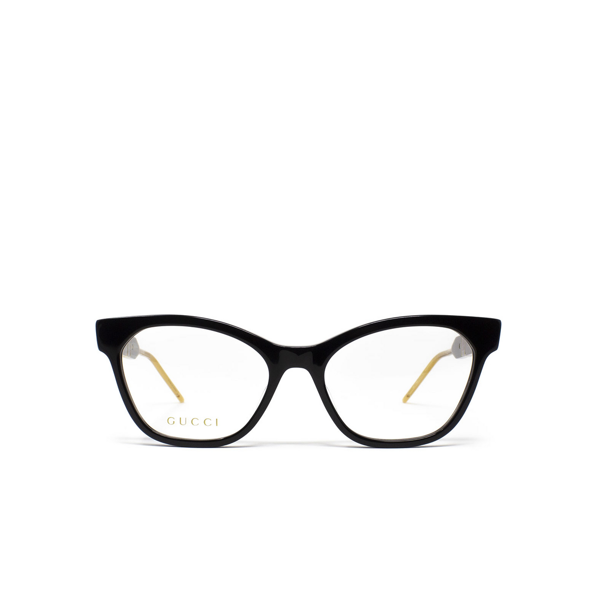 Gucci GG0600O Eyeglasses 001 Black - front view