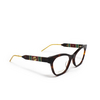 Gucci® Cat-eye Eyeglasses: GG0600O color Havana 002 - product thumbnail 2/3.