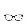 Gucci® Cat-eye Eyeglasses: GG0600O color Havana 002 - product thumbnail 1/3.
