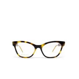 Gucci® Cat-eye Eyeglasses: GG0600O color Havana 003.