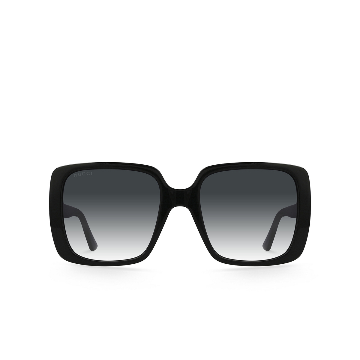 Gucci® Square Sunglasses: GG0632S color Black 001 - product thumbnail 1/3.