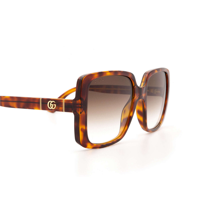 Gucci GG0632S Sunglasses 002 havana - 3/4