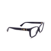 Gucci® Cat-eye Eyeglasses: GG0634O color Blue 004 - product thumbnail 2/3.