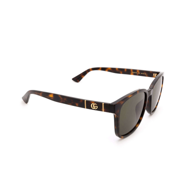 Gucci GG0637SK Sonnenbrillen 002 havana - Dreiviertelansicht