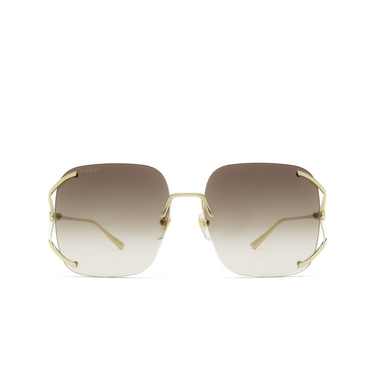 Gafas de sol Gucci GG0646S 002 gold - Vista delantera