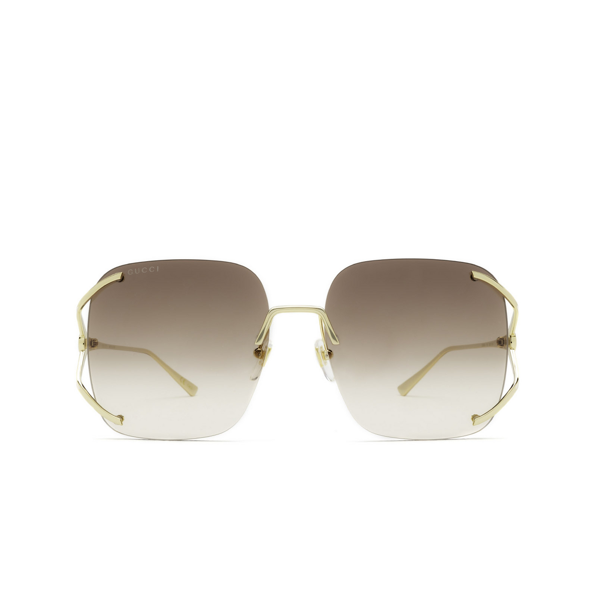 Gucci GG0646S Sunglasses 002 Gold - front view