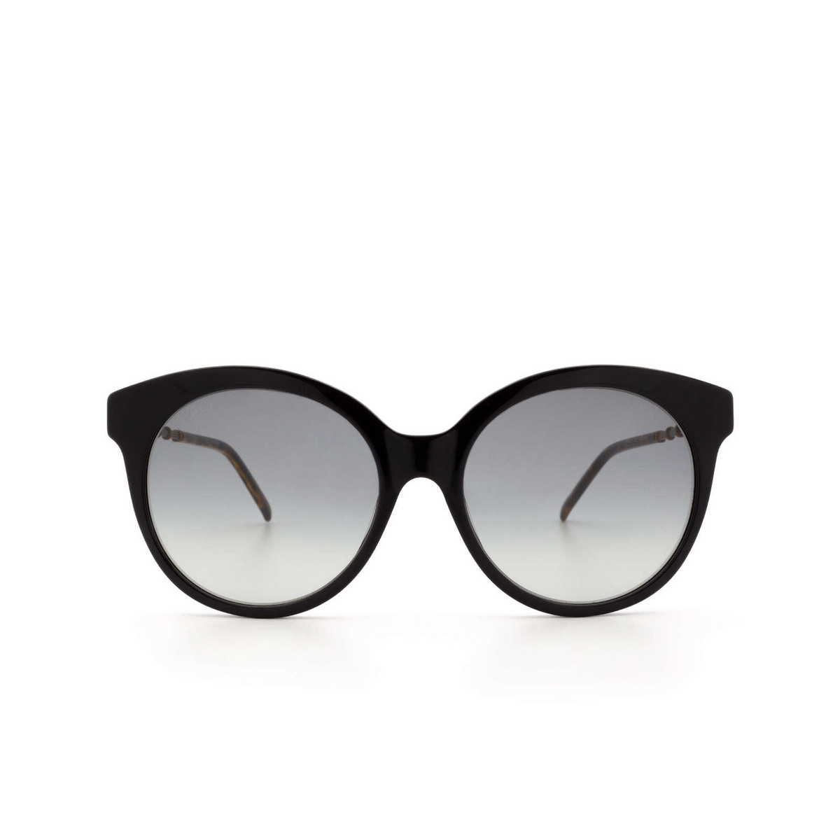 Gucci® Butterfly Sunglasses: GG0653S color Black 001 - 1/3.