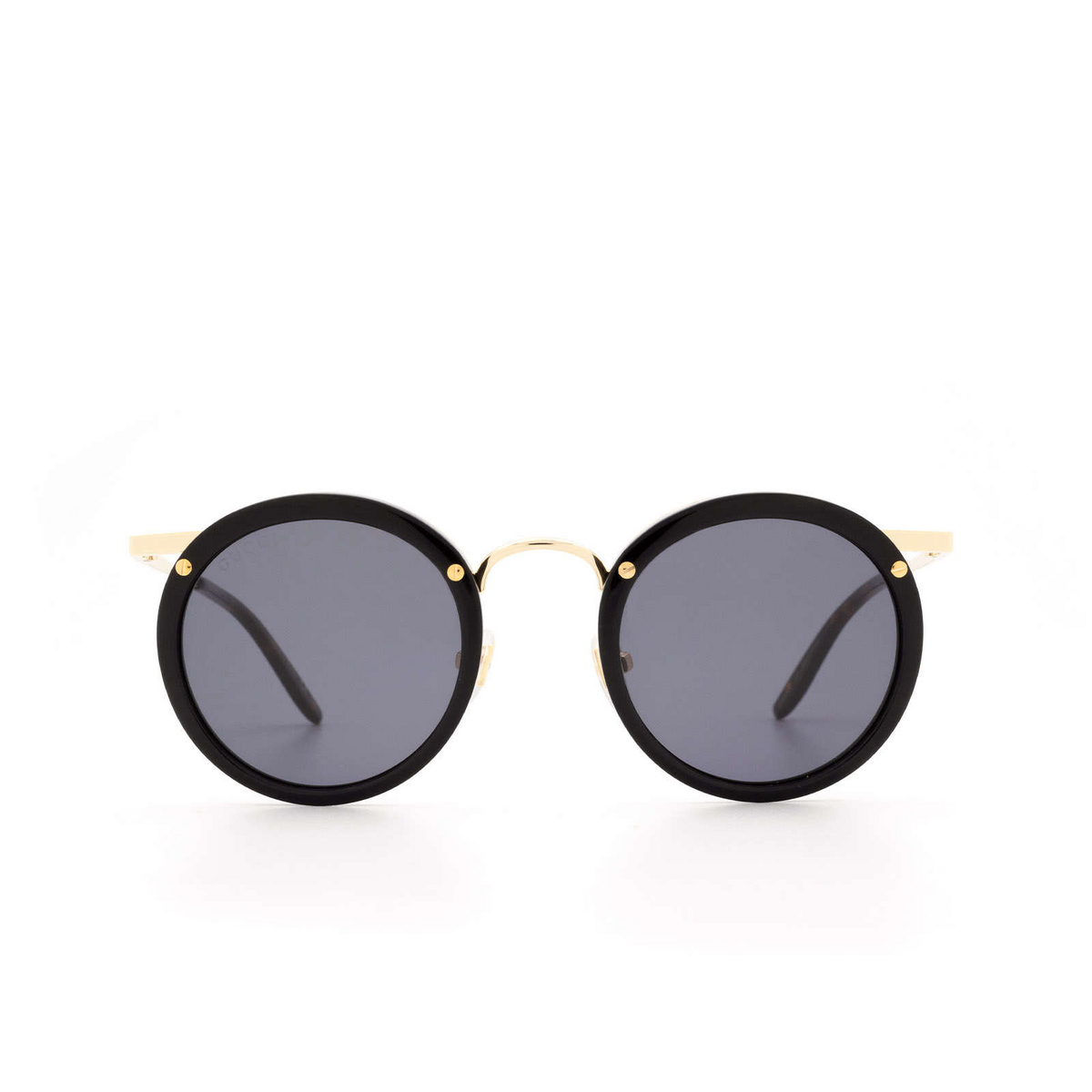 Gucci® Round Sunglasses: GG0674S color 001 Black - 1/3