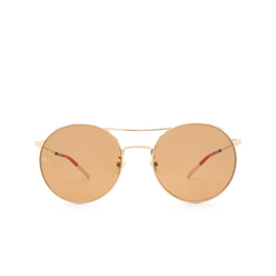 Gucci® Round Sunglasses: GG0680S color 003 Gold 
