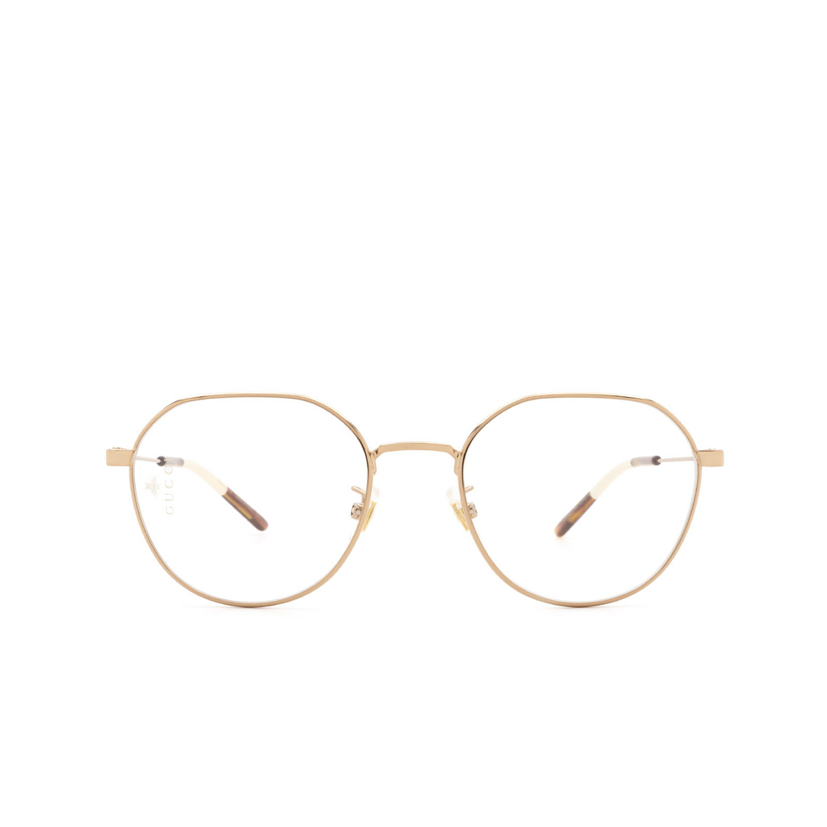 Gucci GG0684O Eyeglasses 001 Gold - front view