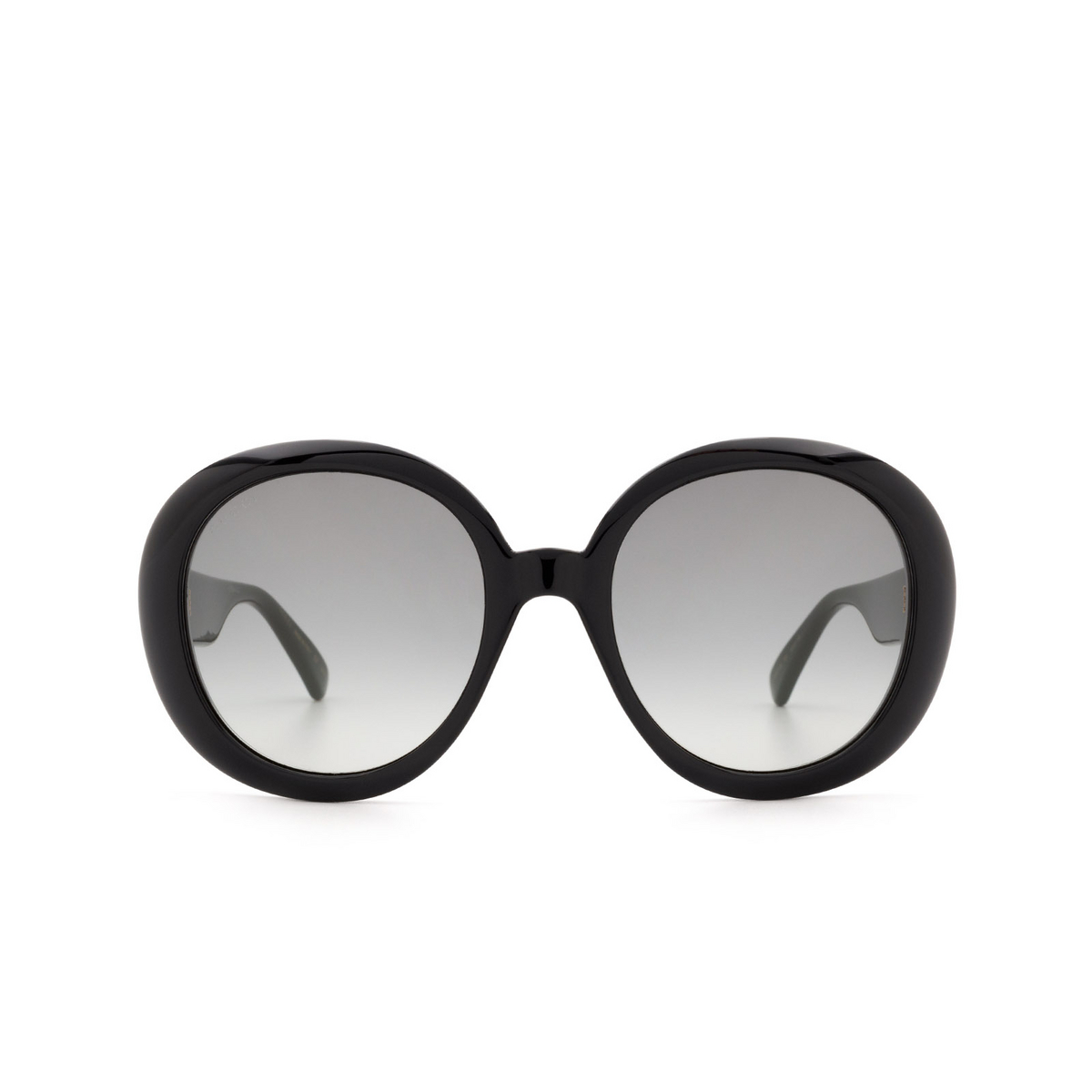 Gucci® Round Sunglasses: GG0712S color 001 Black - product thumbnail 1/3