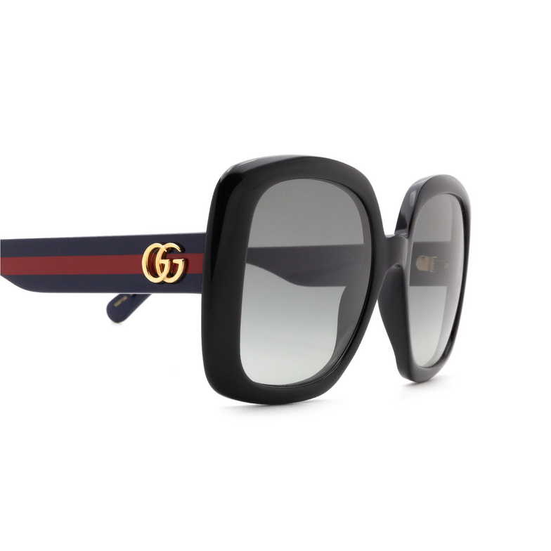 Gucci GG0713S Sunglasses 001 black - 3/4
