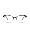 Gucci GG0718O Eyeglasses 004 black & gold - product thumbnail 1/3