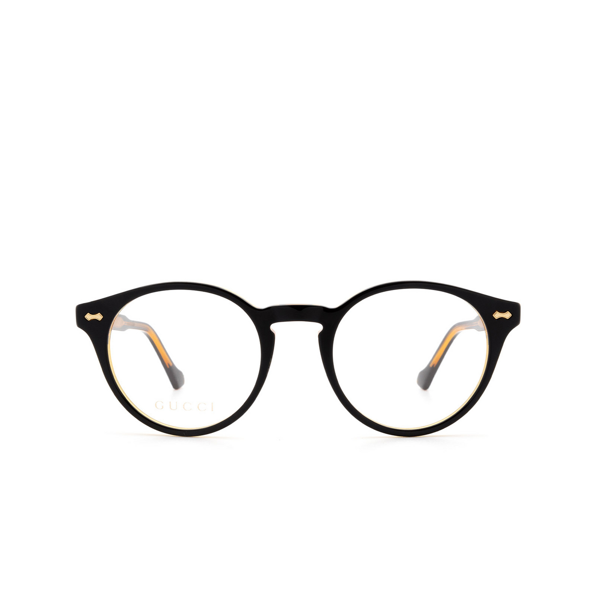 Gucci GG0738O Eyeglasses 004 Black - front view