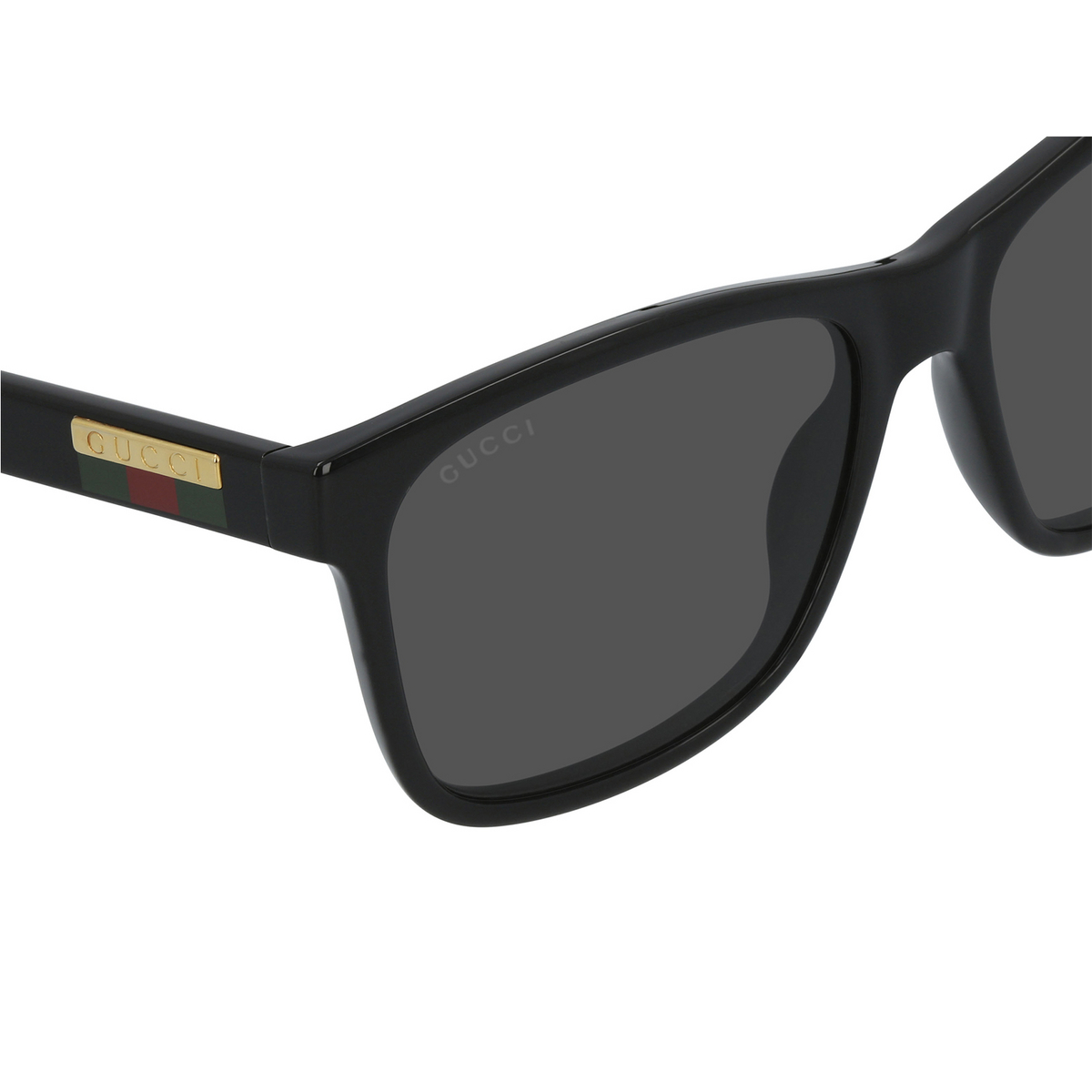 Gucci® Aviator Sunglasses: GG0746S color 001 Black - 3/3