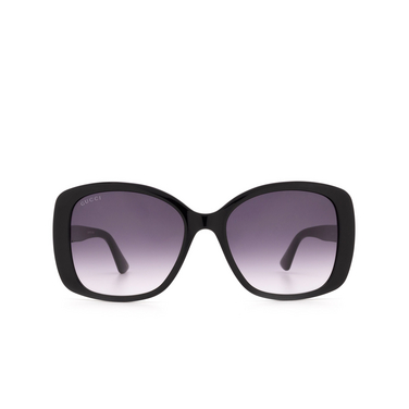 Lunettes de soleil Gucci GG0762S 001 black - Vue de face