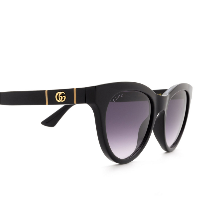 Gucci GG0763S Sunglasses 001 black - 3/4