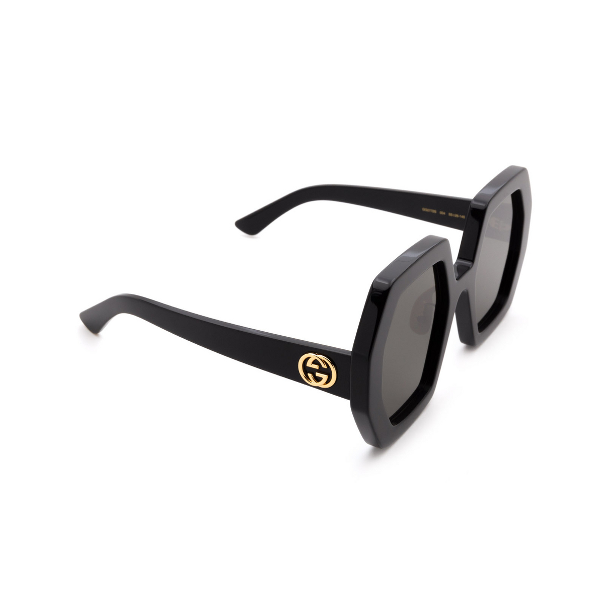Gucci GG0772S Sunglasses 004 Black - three-quarters view