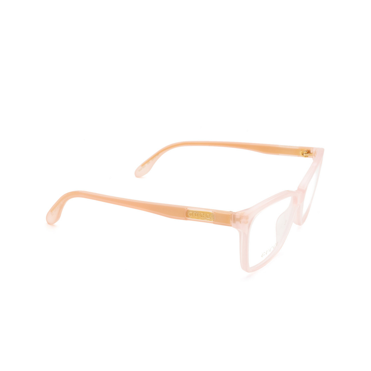 Gucci GG0792O Eyeglasses 006 Pink - three-quarters view