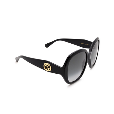Gucci GG0796S Sunglasses 001 black - three-quarters view