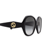 Gafas de sol Gucci GG0796S 001 black - Miniatura del producto 3/4