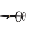 Gucci GG0799O Korrektionsbrillen 001 black - Produkt-Miniaturansicht 3/5