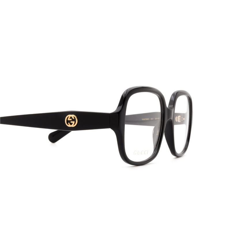 Gucci GG0799O Eyeglasses 001 black - 3/5