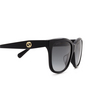 Gafas de sol Gucci GG0800SA 001 black - Miniatura del producto 2/4