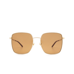 Gucci® Square Sunglasses: GG0802S color 002 Gold 