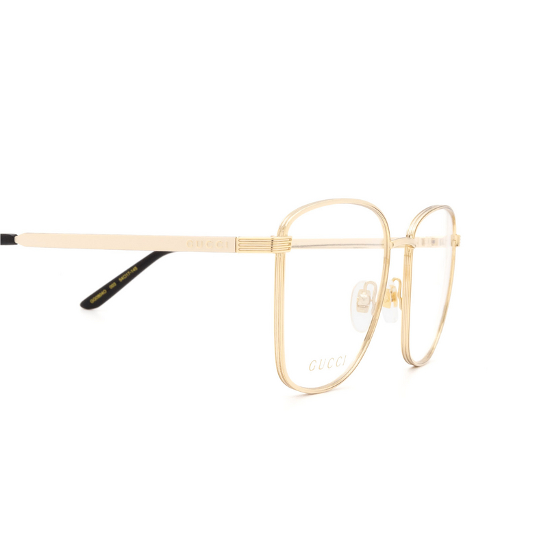 Gucci GG0804O Eyeglasses 001 gold - 3/4