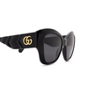Gafas de sol Gucci GG0808S 001 black - Miniatura del producto 3/4