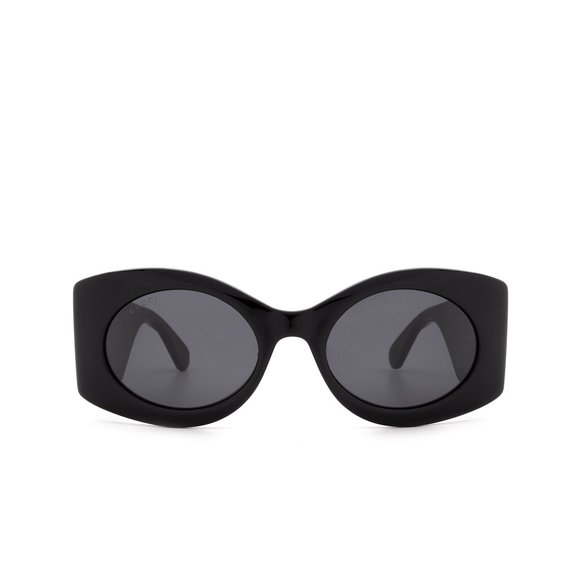 Gucci® Cat-eye Sunglasses: GG0810S color 001 Black - 1/3