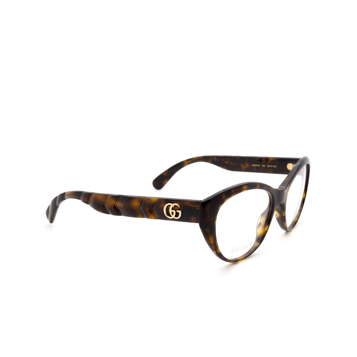 Gucci GG0812O Eyeglasses 002 Havana - 2/4
