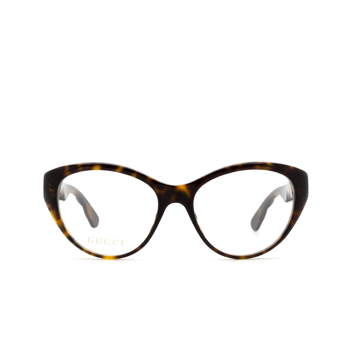 Gucci GG0812O Eyeglasses 002 Havana - front view