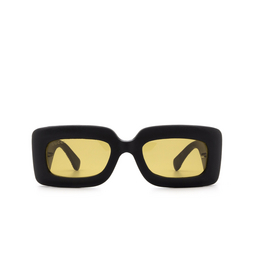 Gucci® Rectangle Sunglasses: GG0816S color Black 001.