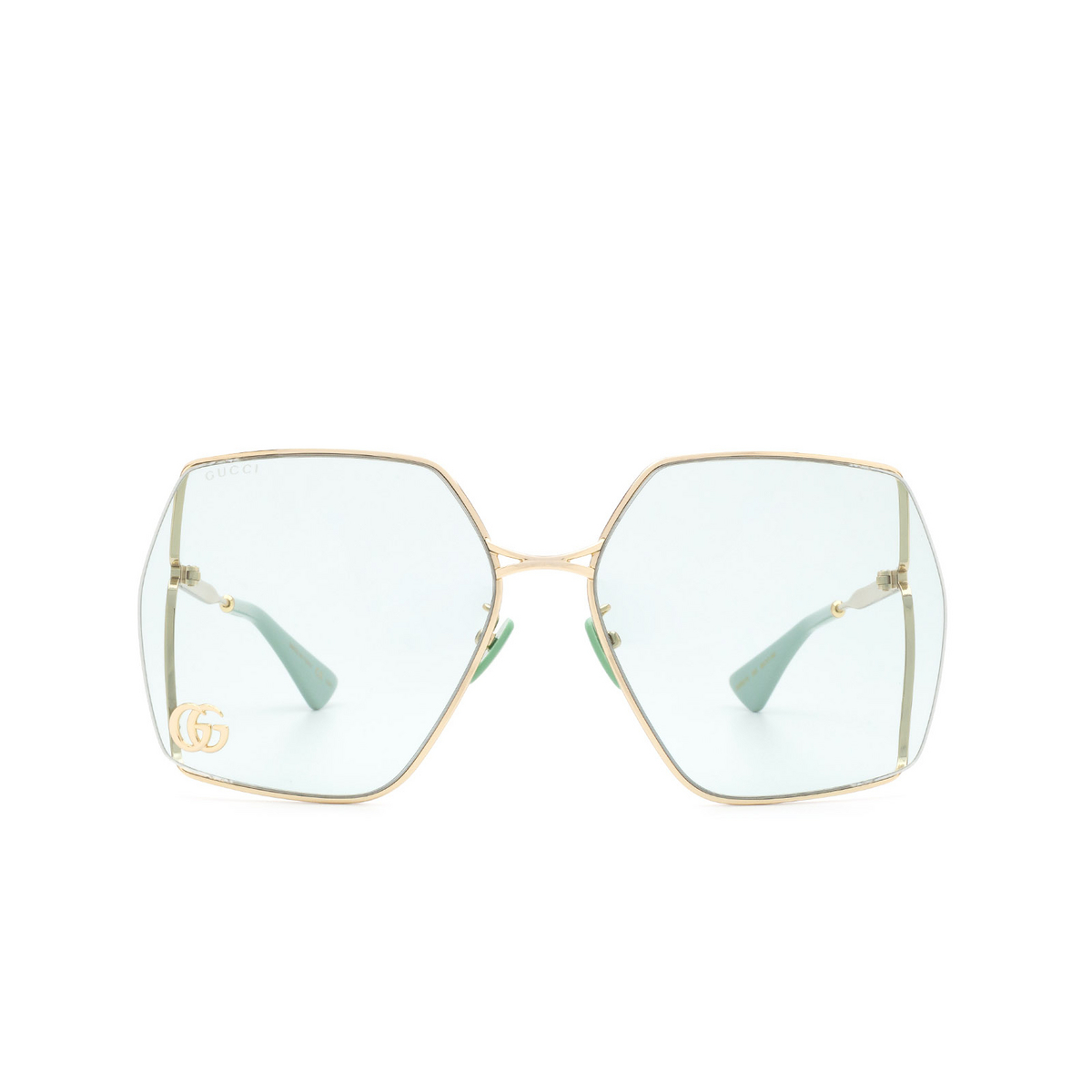 Gucci GG0817S Sunglasses 003 Gold - front view