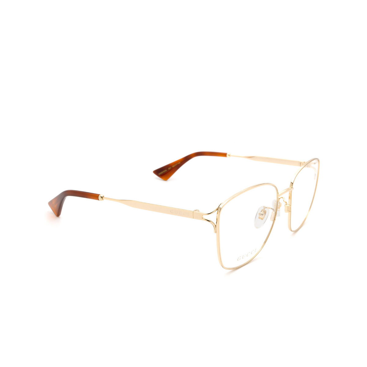 Occhiali da vista Gucci GG0819OA 001 Gold - anteprima prodotto 2/4