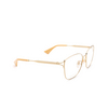 Gucci GG0819OA Korrektionsbrillen 002 gold - Produkt-Miniaturansicht 2/4