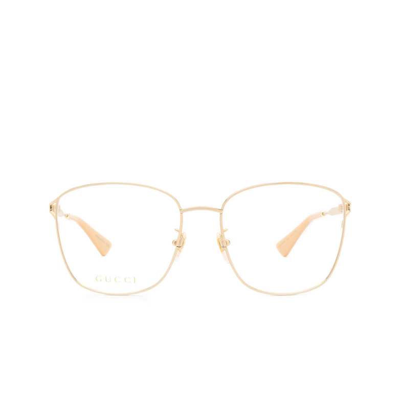 Gucci GG0819OA Eyeglasses 002 gold - 1/4