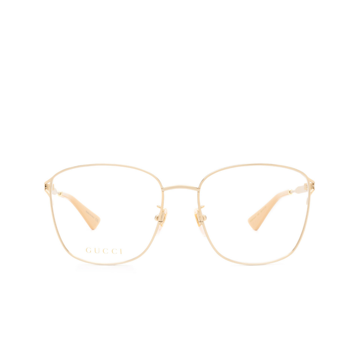 Gucci GG0819OA Eyeglasses 002 Gold - front view