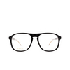 Gucci® Aviator Eyeglasses: GG0844O color Black 001 - product thumbnail 1/3.