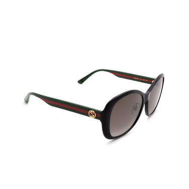 Gucci GG0849SK Sonnenbrillen 001 black - Dreiviertelansicht